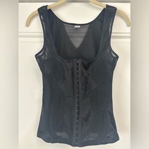 Black Corset Body Shaper Camisole Top • Small • Intimates
